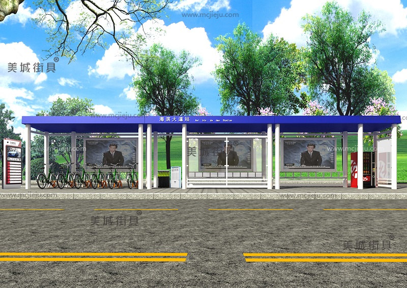 2018.6.29  河南周口公交站臺(tái)、候車亭發(fā)貨