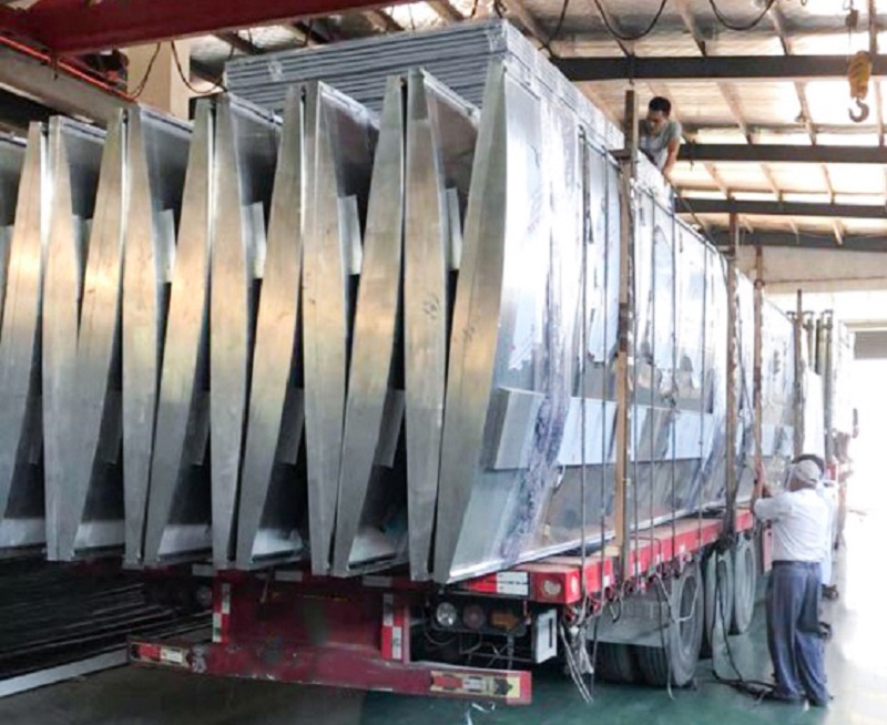 2018.7.14  福建龍海公交站臺、候車亭發(fā)貨