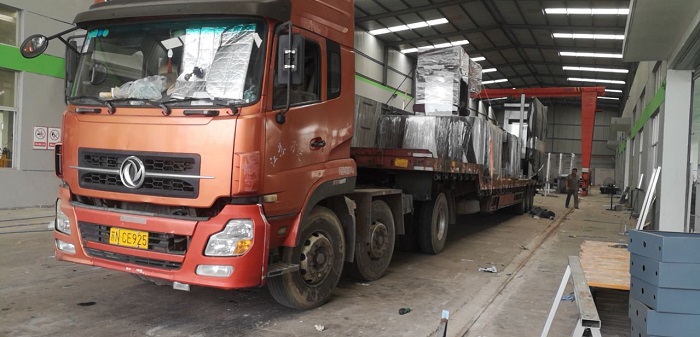 2020.7.16 浙江余杭候車(chē)亭項(xiàng)目第二批發(fā)貨通知